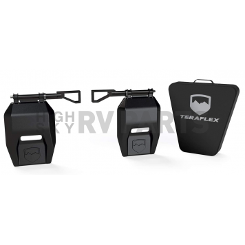 Teraflex Mud Flap - Plastic Black Set Of 2 - 4808600