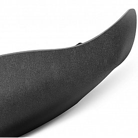 Tough Guard Form Fit Bug Shield - Acrylic Coated ABS Plastic Black Textured  - HD9F16