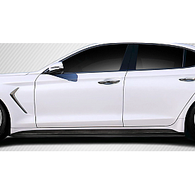 Carbon Creations Side Skirt - Carbon Fiber - 116270