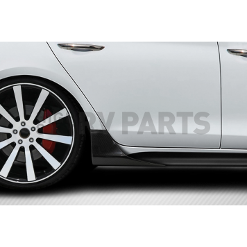 Carbon Creations Side Skirt - Carbon Fiber Black Set of 2 - 116268