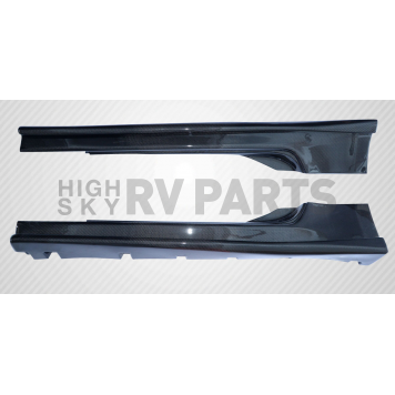 Carbon Creations Side Skirt - Gloss Carbon Fiber Black Set of 2 - 115457-1