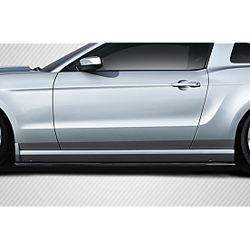 Carbon Creations Side Skirt - Gloss Carbon Fiber Black Set of 2 - 115530