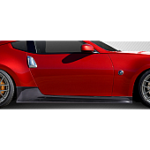 Carbon Creations Side Skirt - Gloss Carbon Fiber Black Set of 2 - 115559