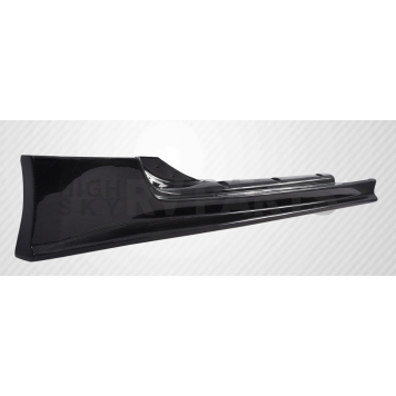 Carbon Creations Side Skirt - Gloss Carbon Fiber Black Set of 2 - 115559-1