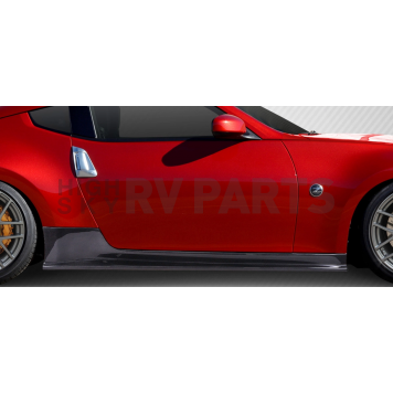 Carbon Creations Side Skirt - Gloss Carbon Fiber Black Set of 2 - 115559