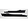 Carbon Creations Side Skirt - Gloss Carbon Fiber Black Set of 2 - 115559