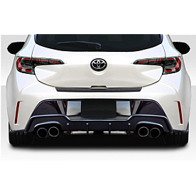 Carbon Creations Wind Diffuser - Fiberglass Reinforced Plastic Black - 115774