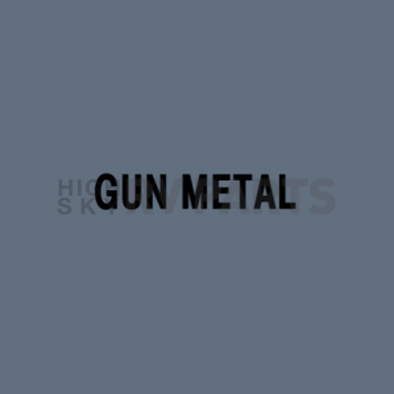 Cowles Products Side Molding - Gunmetal With Silver Trim PVC Plastic Matte With Chrome Plated Trim - 2553053-1