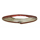 Cowles Products Side Molding - Firethorn With Silver Trim PVC Plastic Matte With Chrome Plated Trim - 2553019