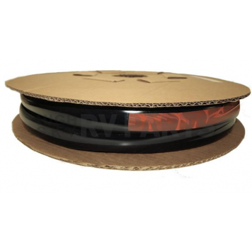 Cowles Products Side Molding - Black PVC Plastic Gloss - 3840004
