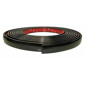 Cowles Products Side Molding - Black PVC Plastic Matte - 3331201