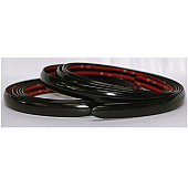 Cowles Products Side Molding - Black PVC Plastic Matte - 3342401