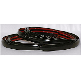Cowles Products Side Molding - Black PVC Plastic Matte - 3342401