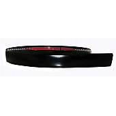 Cowles Products Side Molding - Black PVC Plastic Matte - 38430