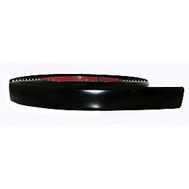 Cowles Products Side Molding - Black PVC Plastic Matte - 38430