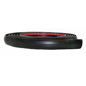Cowles Products Side Molding - Black PVC Plastic Matte - 38540