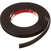 Cowles Products Side Molding - Black PVC Plastic Matte - T3502C