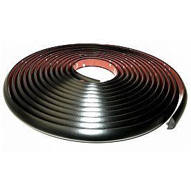 Cowles Products Side Molding - Black PVC Plastic Primered - 33430