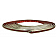 Cowles Products Side Molding - Brown With Silver Trim PVC Plastic Matte With Chrome Plated Trim - 2553007