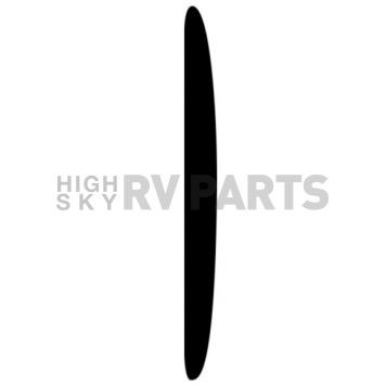 Cowles Products Side Molding - Silver PVC Plastic Chrome Plated - 37022-1