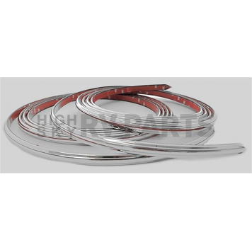 Cowles Products Side Molding - Silver PVC Plastic Chrome Plated - 2553099