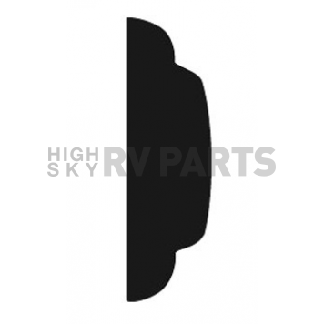Cowles Products Side Molding - Silver PVC Plastic Chrome Plated - 2578099-2