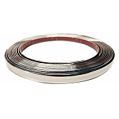 Cowles Products Side Molding - Silver PVC Plastic Chrome Plated - 37022