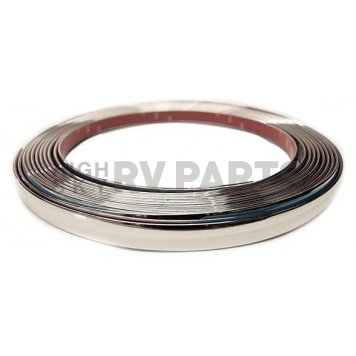 Cowles Products Side Molding - Silver PVC Plastic Chrome Plated - 37022