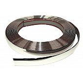 Cowles Products Side Molding - Silver PVC Plastic Chrome Plated - 37060