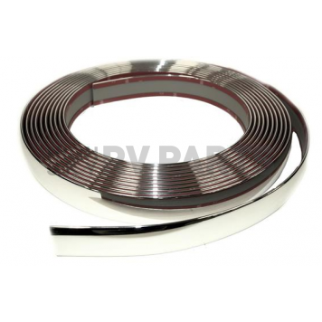 Cowles Products Side Molding - Silver PVC Plastic Chrome Plated - 37060
