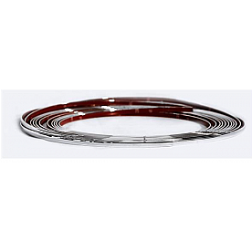 Cowles Products Side Molding - Silver PVC Plastic Chrome Plated - 37751