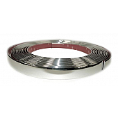 Cowles Products Side Molding - Silver PVC Plastic Chrome Plated - 37314