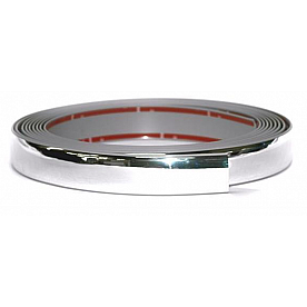 Cowles Products Side Molding - Silver PVC Plastic Chrome Plated - 38900