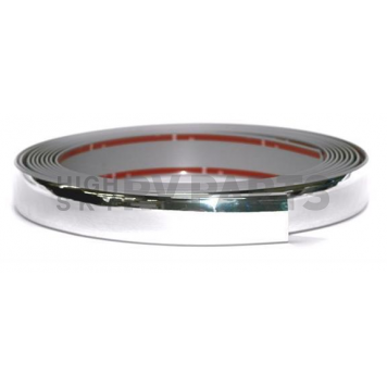 Cowles Products Side Molding - Silver PVC Plastic Chrome Plated - 38901