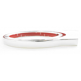 Cowles Products Side Molding - Silver PVC Plastic Chrome Plated - S37734