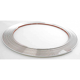 Cowles Products Side Molding - Silver PVC Plastic Chrome Plated - S37740