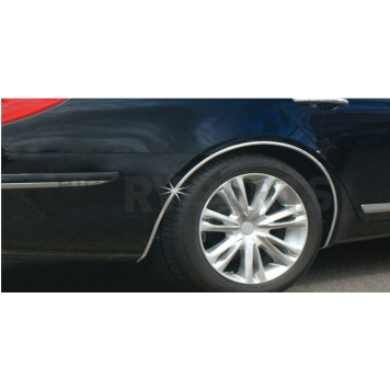 Cowles Products Side Molding - Silver PVC Plastic Chrome Plated - S37750-1