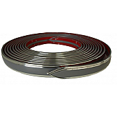 Cowles Products Side Molding - Silver PVC Plastic Matte - 2513512