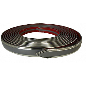 Cowles Products Side Molding - Silver PVC Plastic Matte - 2513512