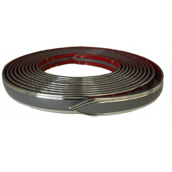 Cowles Products Side Molding - Silver PVC Plastic Matte - 2513512