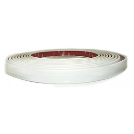 Cowles Products Side Molding - White PVC Plastic Matte - 3331202