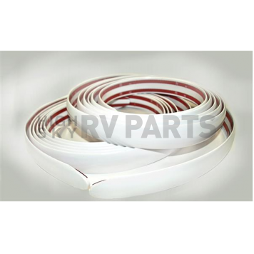 Cowles Products Side Molding - White PVC Plastic Matte - 3342402
