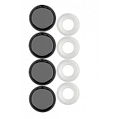 Cruiser License Plate Bolt Cover -  Set Of 4 - 82680