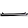 Duraflex Side Skirt - Matte Fiberglass Reinforced Plastic Black Set of 2 - 115048