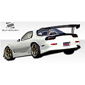 Extreme Dimensions Side Skirt - Primered Fiberglass Reinforced Plastic Black Set of 2 - 101304