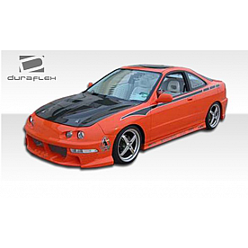 Extreme Dimensions Side Skirt - Primered Fiberglass Reinforced Plastic Black Set of 2 - 101384
