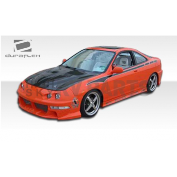 Extreme Dimensions Side Skirt - Primered Fiberglass Reinforced Plastic Black Set of 2 - 101384