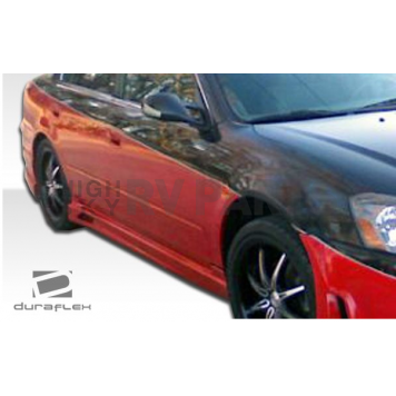 Extreme Dimensions Side Skirt - Primered Fiberglass Reinforced Plastic Black Set of 2 - 104900