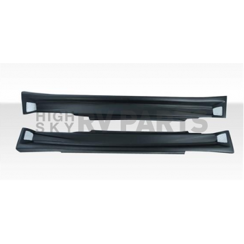 Extreme Dimensions Side Skirt - Primered Fiberglass Reinforced Plastic Black Set of 2 - 108318