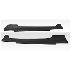 Extreme Dimensions Side Skirt - Primered Fiberglass Reinforced Plastic Black Set of 2 - 108490